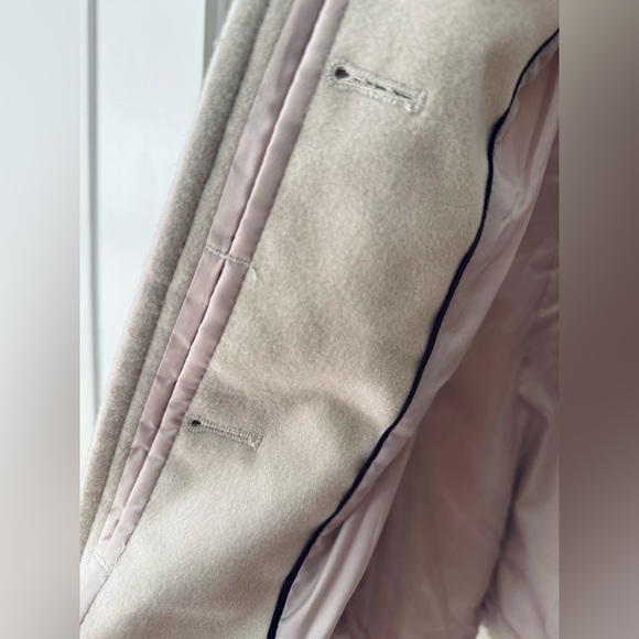 Jessica Simpson Faux Belted Pea Coat (Light Sand) - Size XL - (NWT!) - Picture 6 of 13